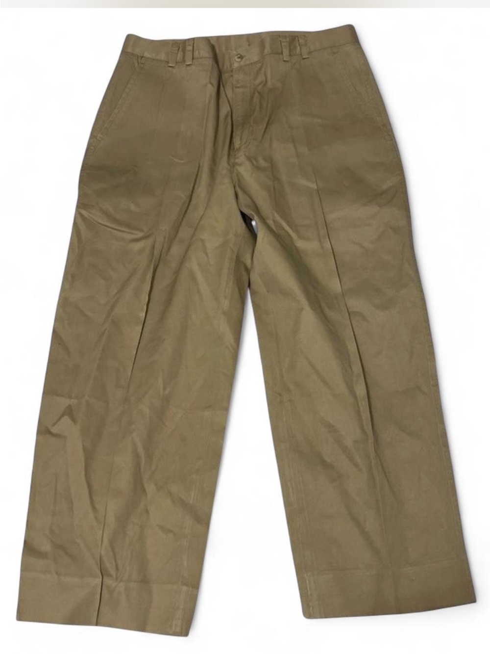 Island Connection Classic Men's Khaki Straight-Leg Pants 36x26